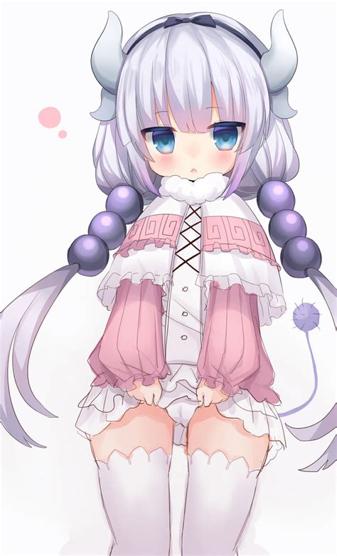 The picture contains no nudity, only the source is, since it's the artist pixiv. The picture is just Kanna in her usual outfit. But I took an extra step to mark the post as NSFW because you wouldn't want to open a picture of an underage anime girl in public anyway. 30.